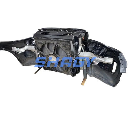 Fibra de carbono de frente parafuso de lábio queixo Para BMW F16 X6 Sedan 2016-2020 corte de nariz