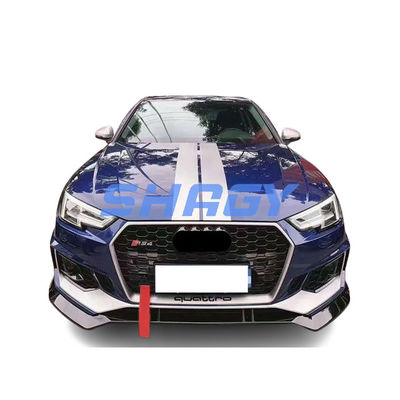 Audi A4 B9 Modificado para RS4 Estilo Bumper Fronteiro Com PP 4.5 Grille Material