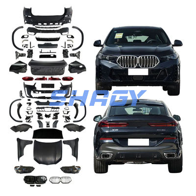 Kit de carroceria de luz para BMW X6 E71 08-14 a G06 LCI 24-IN M-TECH Peças originais de carroceria